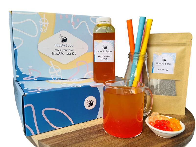 Passion Fruit 5 Min Bubble Tea Kit [6-8 Pack]